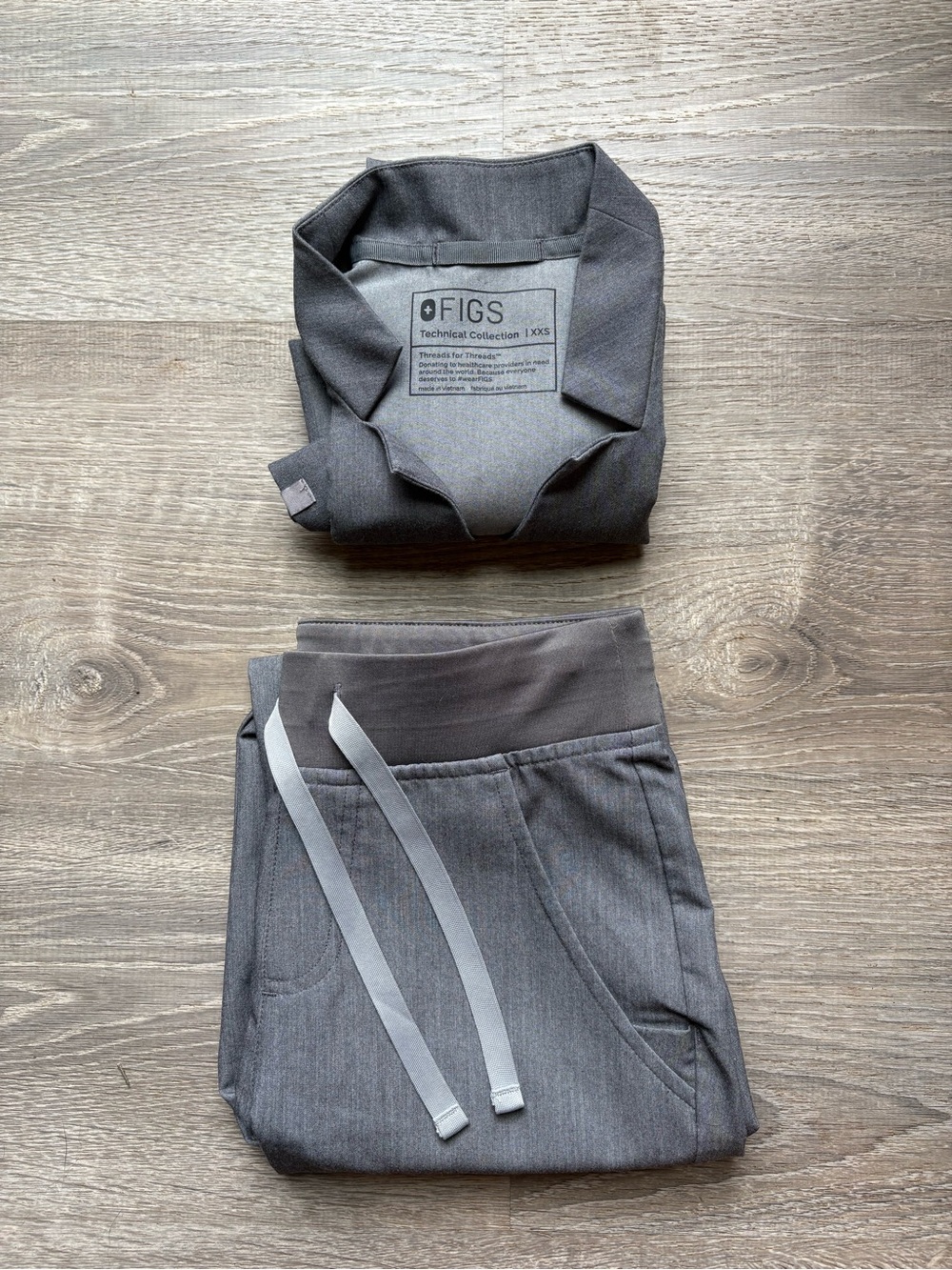 Figs Set Graphite Women’s Size XXS